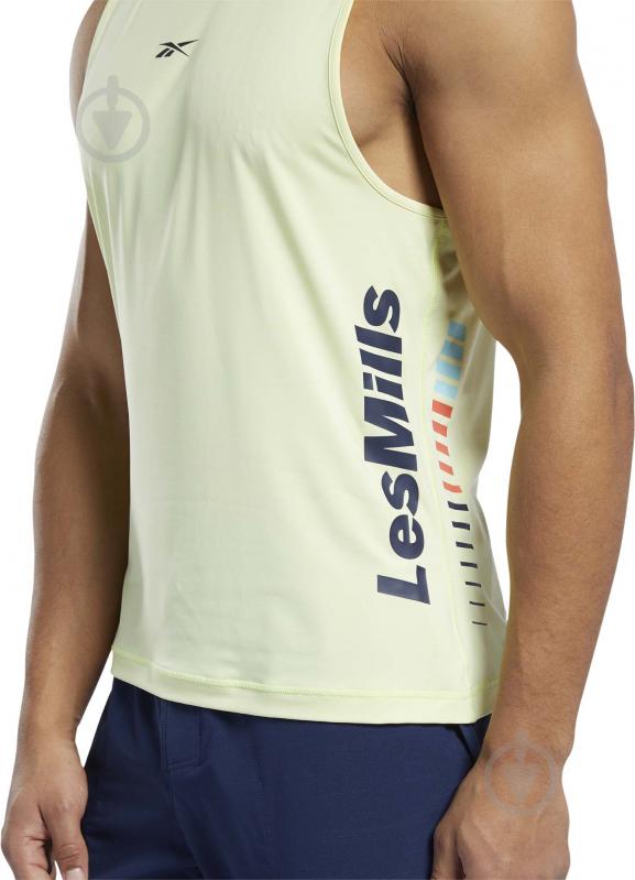 Майка Reebok LM ACTIVCHILL TANK GN5982 р.XL салатовий - фото 5