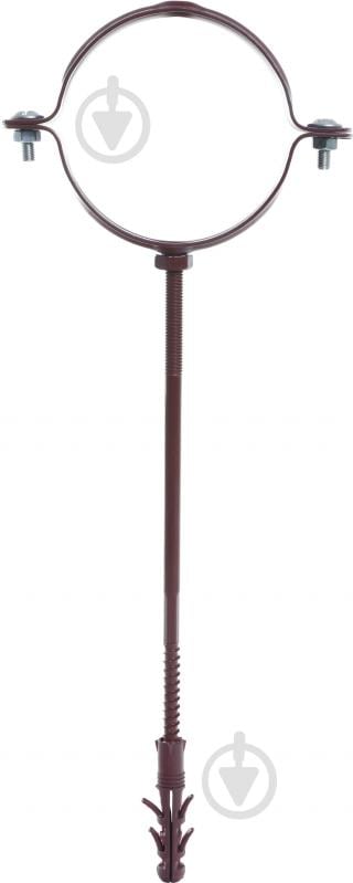 Кронштейн труби металевий Сяйво L=220 мм D=90 мм червоний - фото 2 Кронштейн труби металевий Сяйво L=220 мм D=90 мм червоний - фото 2