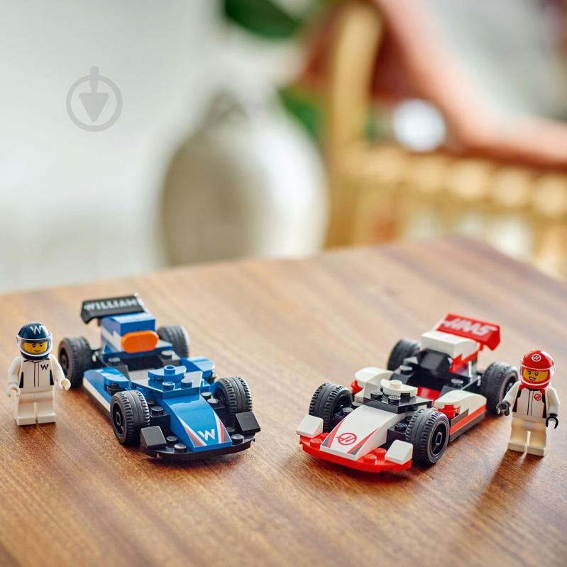 Конструктор LEGO City Автомобілі для перегонів F1® команд Williams Racing та Haas F1® 60464 - фото 6