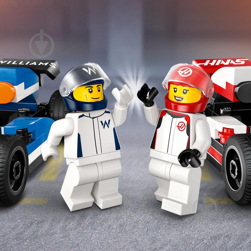 Конструктор LEGO City Автомобілі для перегонів F1® команд Williams Racing та Haas F1® 60464 - фото 8