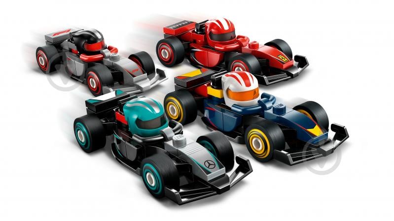 Конструктор LEGO Minifigures Колекційні автомобілі для перегонів F1® 71049-1 - фото 3