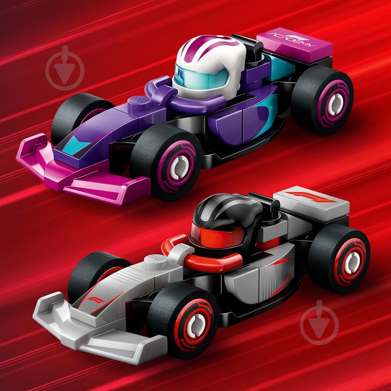 Конструктор LEGO Minifigures Колекційні автомобілі для перегонів F1® 71049-1 - фото 9