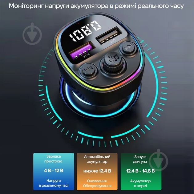 FM-трансмітер Inspire CS1 - фото 4