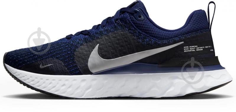 Кроссовки чоловічі Nike REACT INFINITY RUN FK 3 DZ3014-401 р.43 синие - фото 3