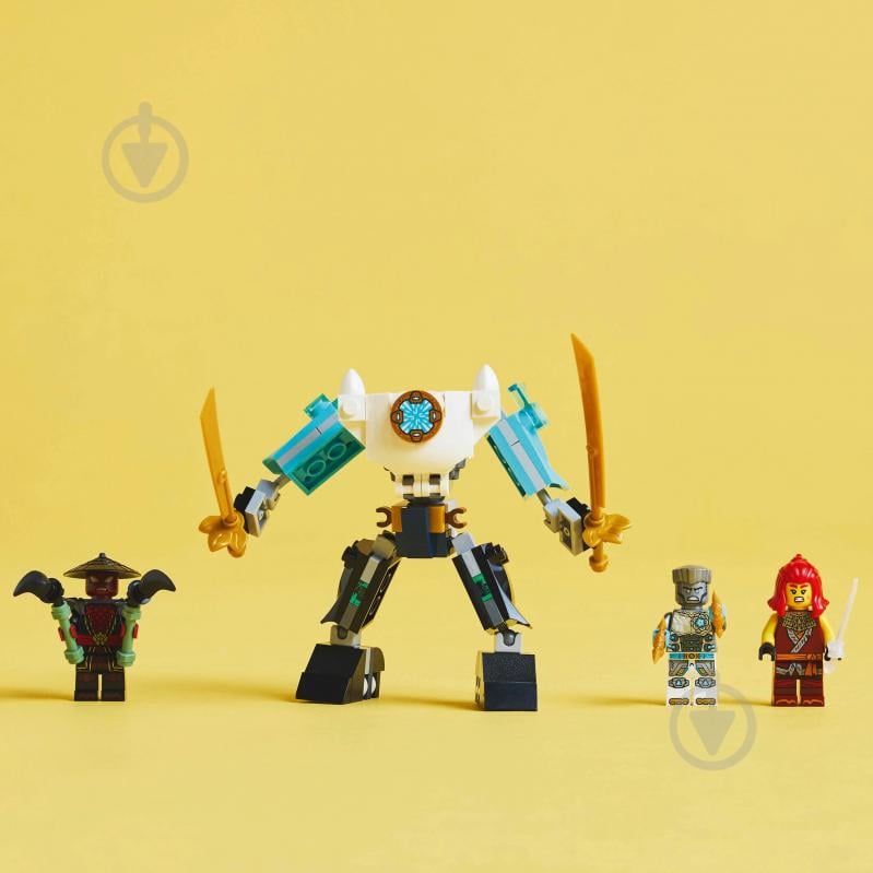 Конструктор LEGO NINJAGO Бойовий костюм-робот Зейна 71827 - фото 6