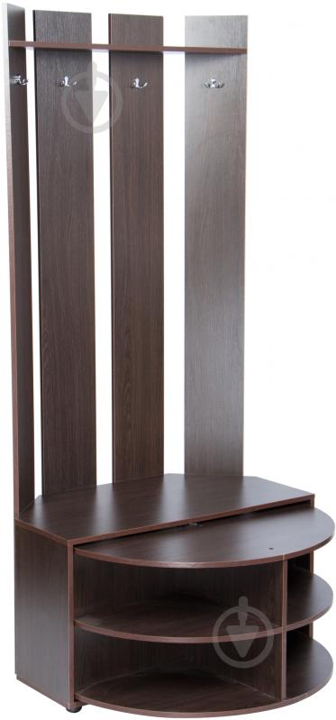 Прихожая Компанит Лариса венге - фото 4 Прихожая Компанит Лариса венге - фото 4