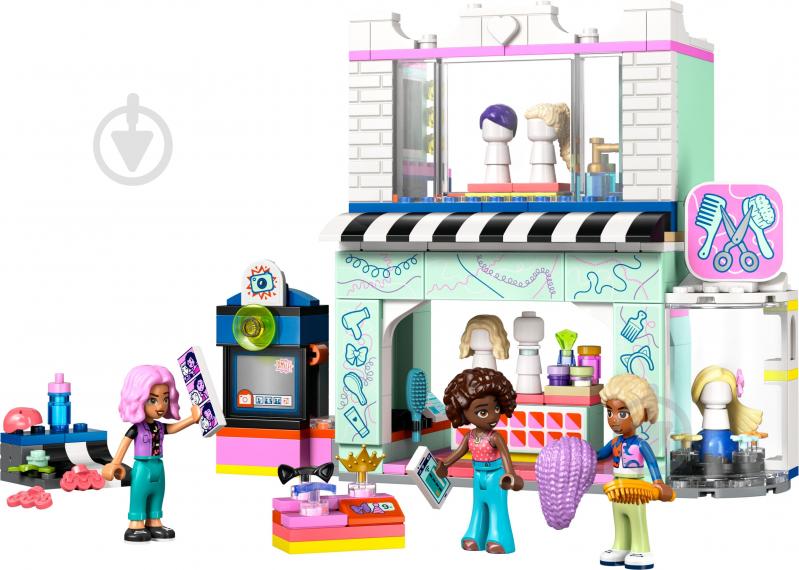 今宵、アフレコブースで まとめ売り ᐉ Конструктор LEGO Friends Перукарня та магазин аксесуарів 42662