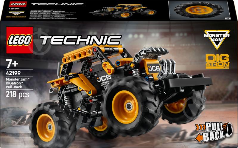 Конструктор LEGO Technic Monster Jam™ DIGatron™ с инерционным двигателем 42199 - фото 1