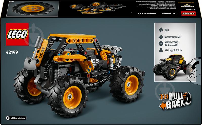 Конструктор LEGO Technic Monster Jam™ DIGatron™ с инерционным двигателем 42199 - фото 2