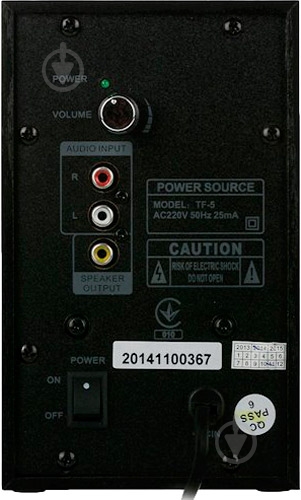 Акустическая система Gemix TF-5 Black 2.0 - фото 6