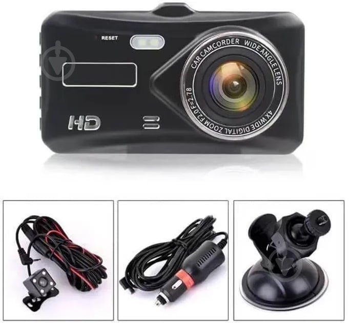 Відеореєстратор Inspire A12 FullHD 1296p з Touch-екраном та камерою заднього виду - фото 3 Відеореєстратор Inspire A12 FullHD 1296p з Touch-екраном та камерою заднього виду - фото 3