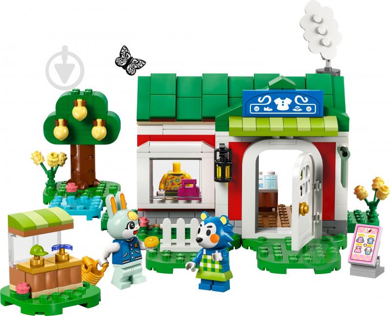 Конструктор LEGO Animal Crossing Магазин одежды, принадлежащий Able Sisters 77055 - фото 3