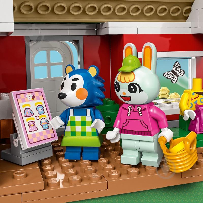 Конструктор LEGO Animal Crossing Магазин одежды, принадлежащий Able Sisters 77055 - фото 7