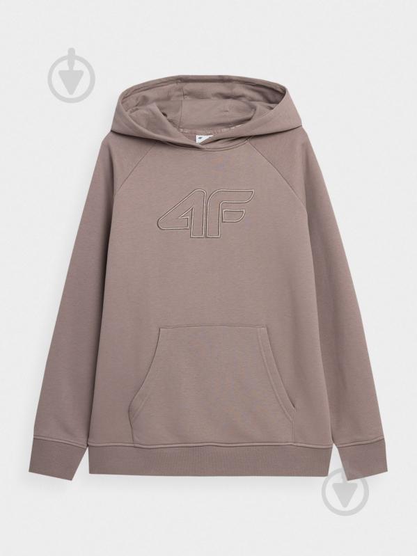 Джемпер 4F SWEATSHIRT F0765 4FAW23TSWSF0765-83S р.S бежевий - фото 3