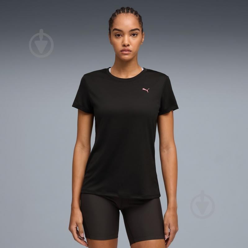 Футболка Puma W Run Club Graphic Tee 52844201 р.XL чорний - фото 3