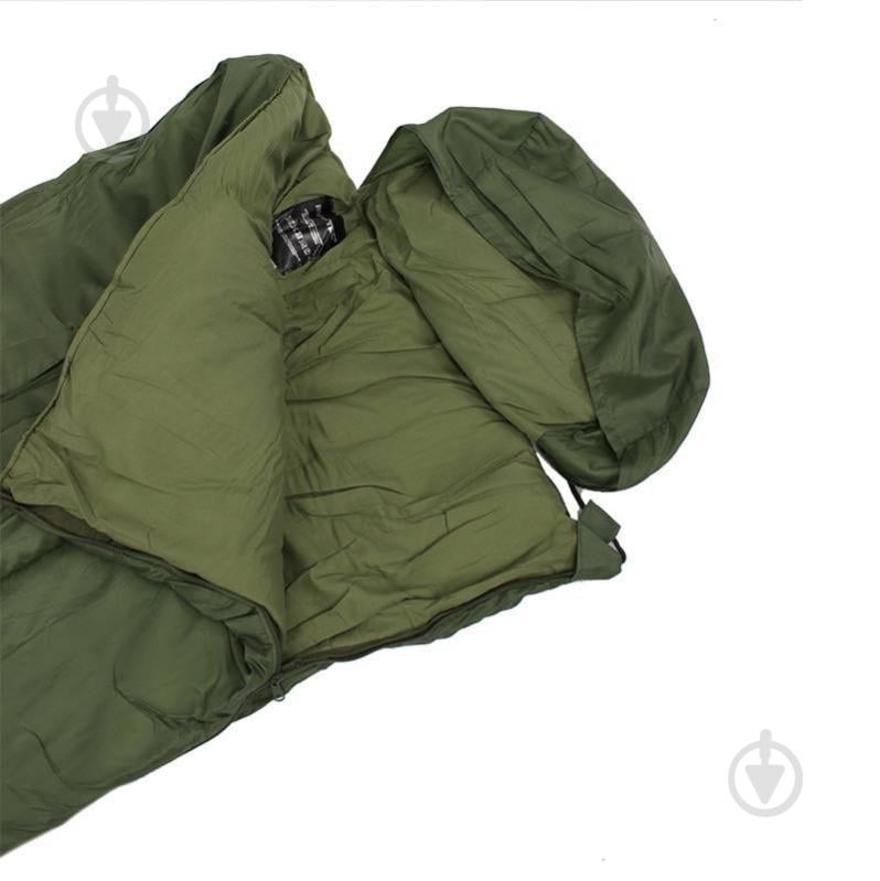 Спальный мешок Sturm Mil-Tec Pilot Sleeping Bag Olive - фото 4