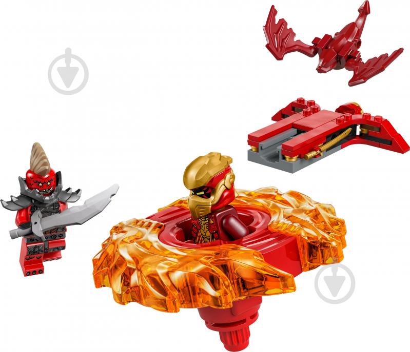 Конструктор LEGO NINJAGO Дракон Кая Спин-джитсу 71823 - фото 3 Конструктор LEGO NINJAGO Дракон Кая Спин-джитсу 71823 - фото 3