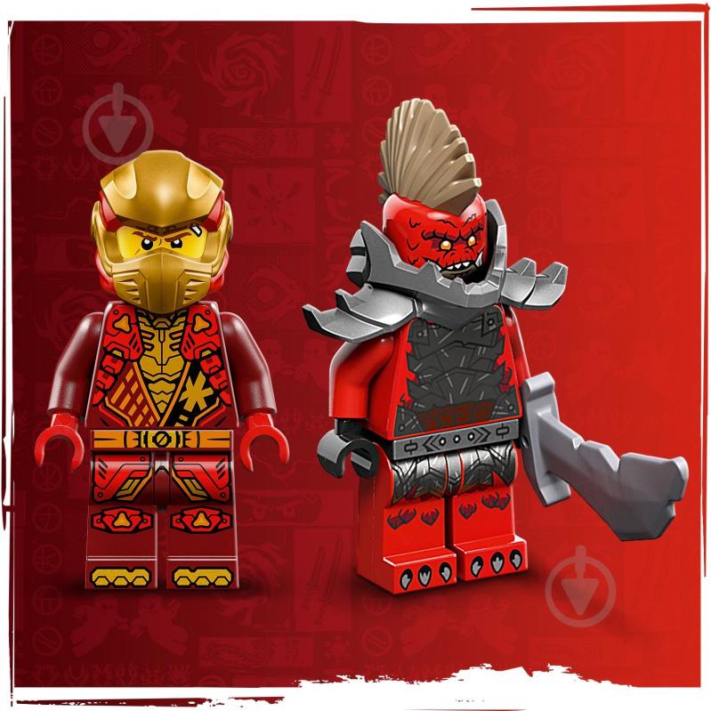Конструктор LEGO NINJAGO Дракон Кая Спин-джитсу 71823 - фото 14 Конструктор LEGO NINJAGO Дракон Кая Спин-джитсу 71823 - фото 14