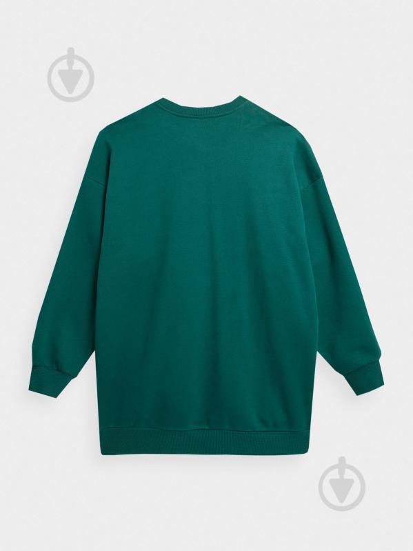 Світшот 4F SWEATSHIRT F0764 4FAW23TSWSF0764-40S р.S зелений - фото 2