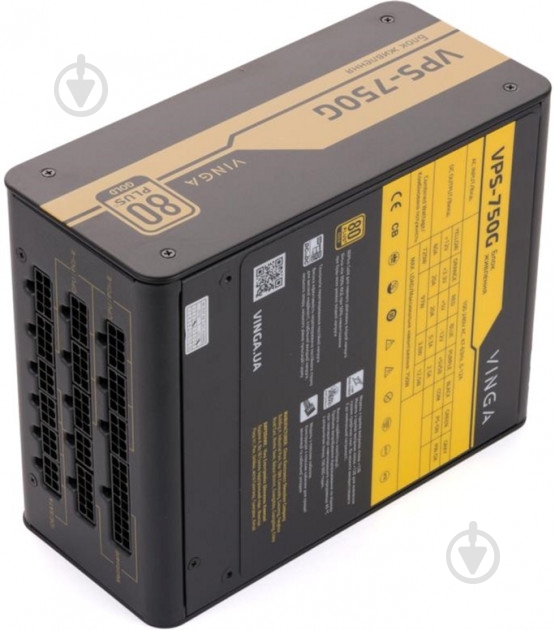 Блок питания Vinga VPS-750G 750 Вт - фото 10 Блок питания Vinga VPS-750G 750 Вт - фото 10