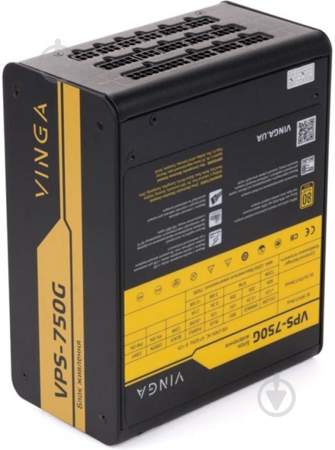 Блок питания Vinga VPS-750G 750 Вт - фото 5 Блок питания Vinga VPS-750G 750 Вт - фото 5