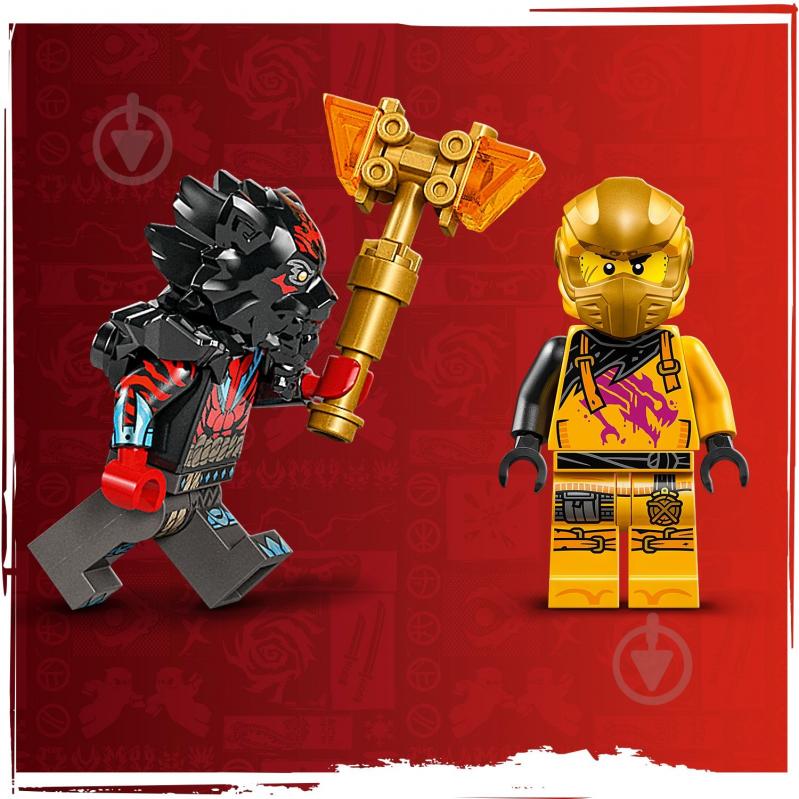 Конструктор LEGO NINJAGO Бойовий набір дракона Спін-джитсу 71826 - фото 7