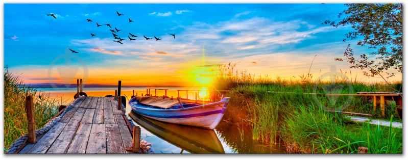 Картина Закат 57x150 см YS-Art - фото 1