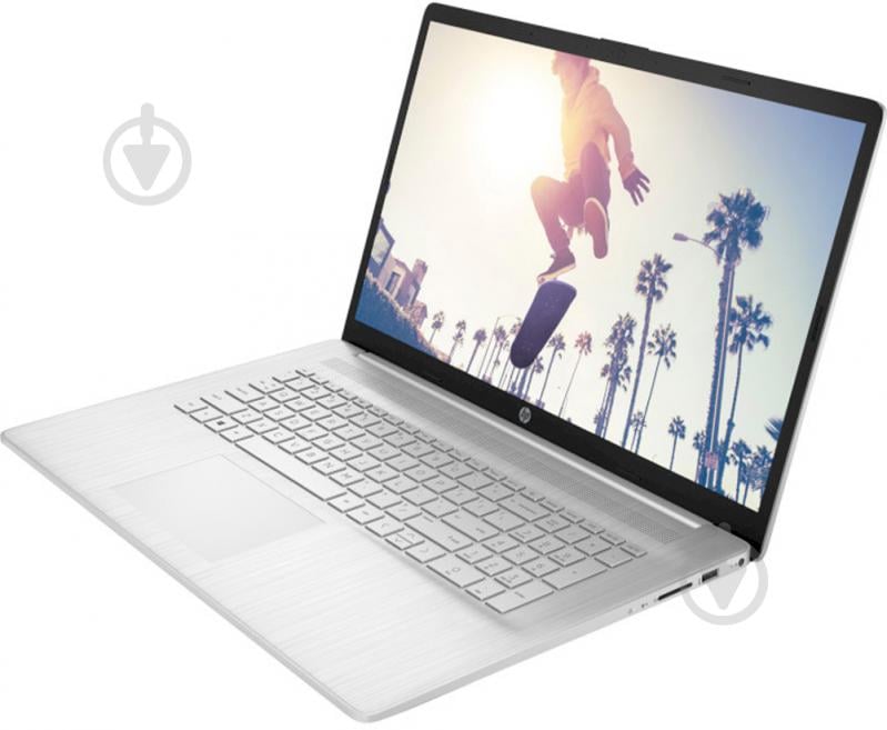 Ноутбук HP 17-cn0041ua 17,3" (5B0U0EA) silver - фото 3