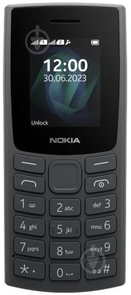 Мобільний телефон Nokia 105 SS 2023 (no charger) charcoal - фото 2