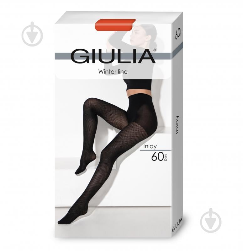 Колготки жіночі Giulia INLAY 60 (8) р. 2S bombay brown - фото 1 Колготки жіночі Giulia INLAY 60 (8) р. 2S bombay brown - фото 1