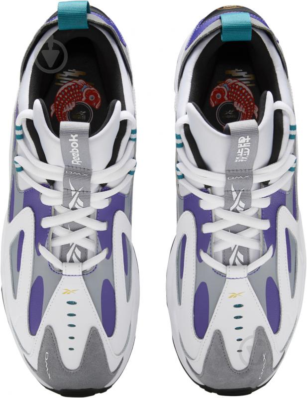 Кроссовки мужские демисезонные Reebok DMX SERIES 1200 H01424 р.45 разноцветные - фото 4