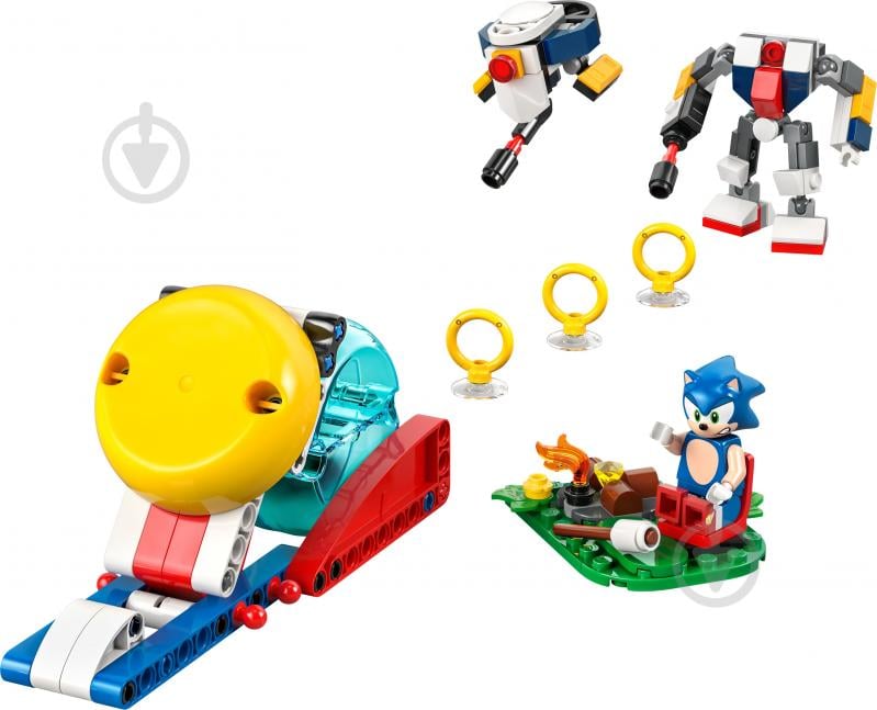 Конструктор LEGO Sonic Столкновение Соника у костра 77001 - фото 3