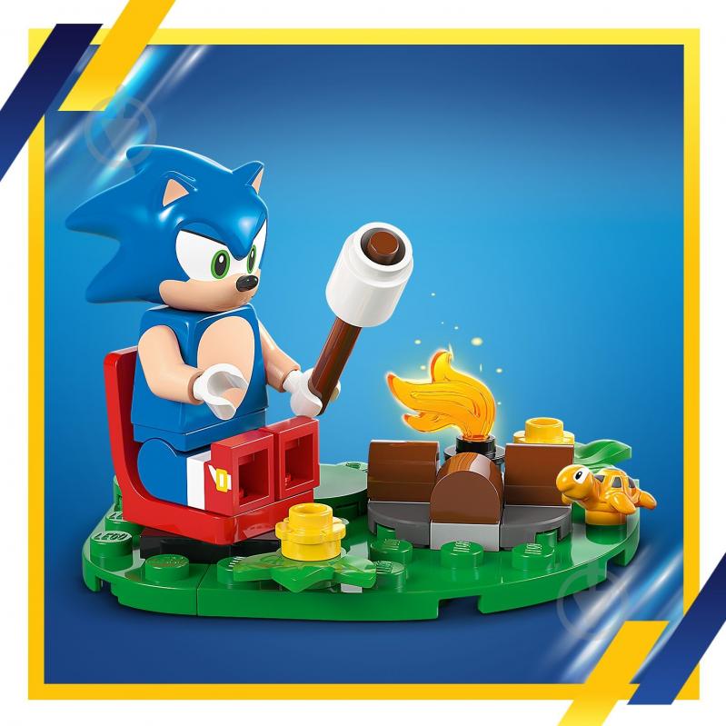 Конструктор LEGO Sonic Столкновение Соника у костра 77001 - фото 7