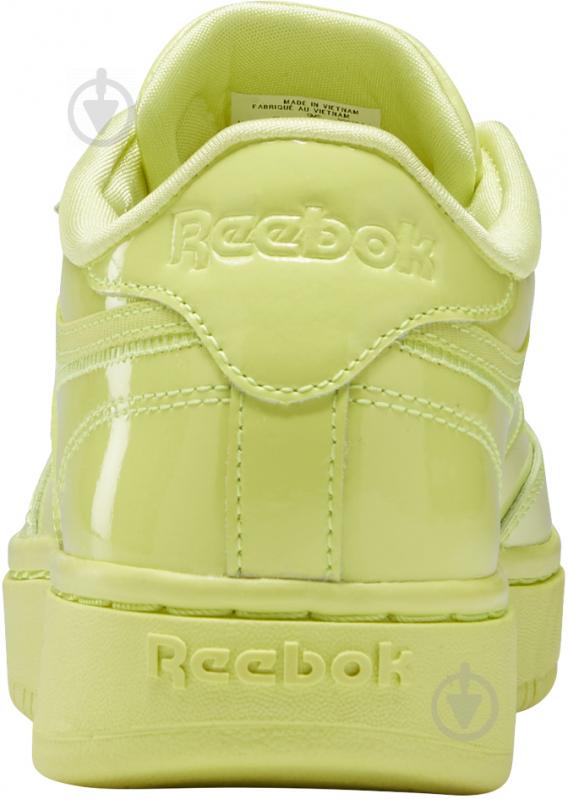 Кроссовки женские демисезонные Reebok CLUB C DOUBLE H02568 р.35,5 салатовые - фото 9