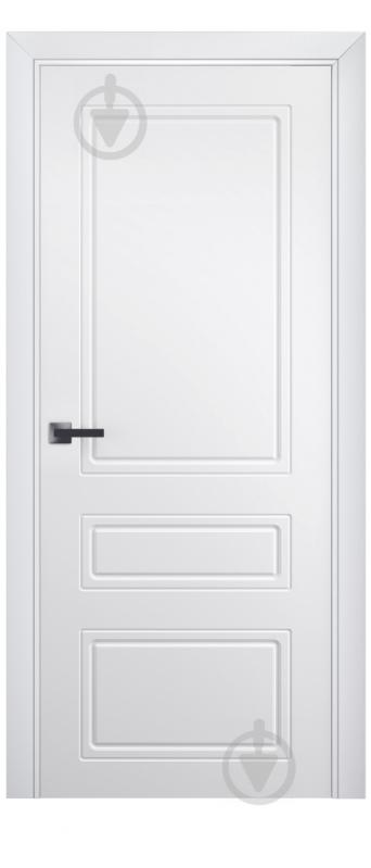 Дверне полотно Dverona Fresato №703 ПГ 700 мм білий - фото 