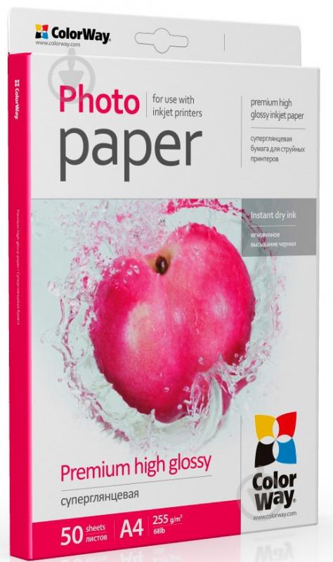 Фотобумага ColorWay A4 (PSG255050A4) - фото 2