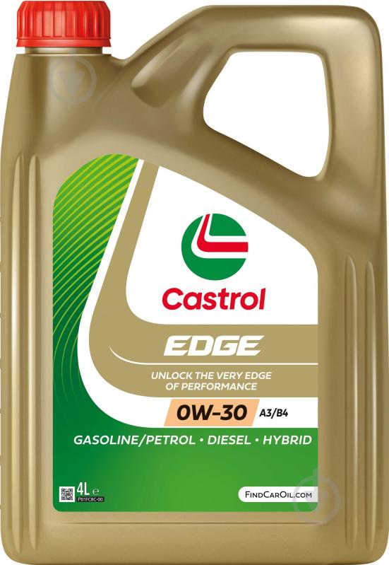 Моторне мастило Castrol Edge Titanium FST А3/В4 0W-30 4 л (15334C) - фото 1