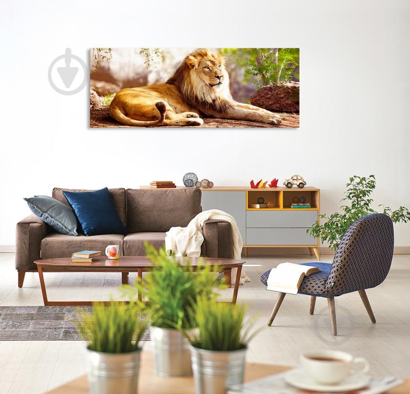 Картина Лев 57x150 см YS-Art - фото 3
