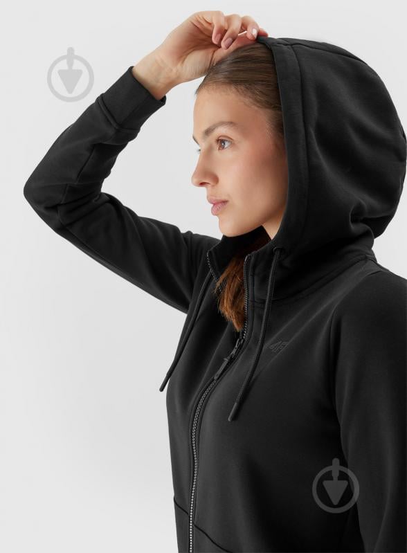 Джемпер 4F SWEATSHIRT F0730 4FAW23TSWSF0730-20S р.S чорний - фото 4