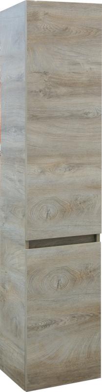 Шафа для ванної кімнати ScandiSPA TEXTURE П-38К Oak - фото 1