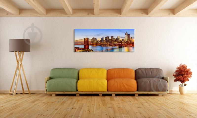 Картина Нью-Йорк 57x150 см YS-Art - фото 3
