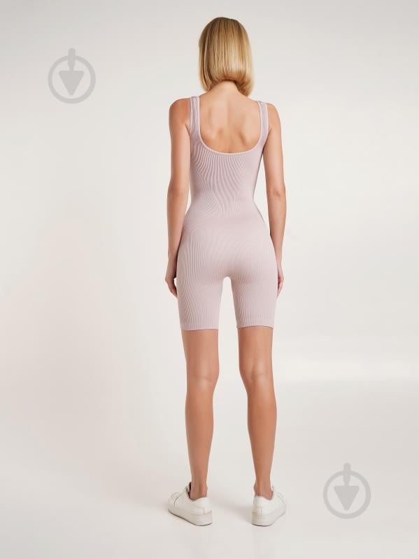 Комбінезон Giulia Jumpsuit rib burnished lilac р. L/XL пудровий рожевий - фото 4