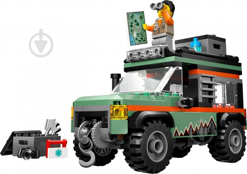 Конструктор LEGO City Позашляхова гірська вантажівка 4x4 60447 - фото 3