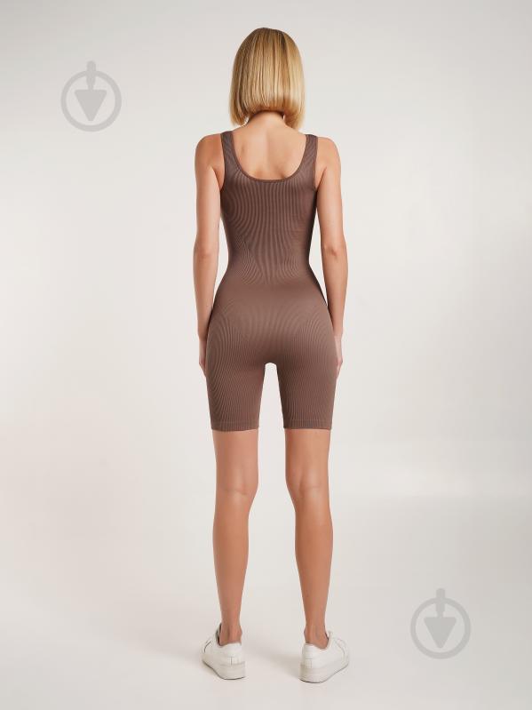 Комбинезон Giulia Jumpsuit rib deep taupe р. S/M коричневый - фото 3 Комбинезон Giulia Jumpsuit rib deep taupe р. S/M коричневый - фото 3