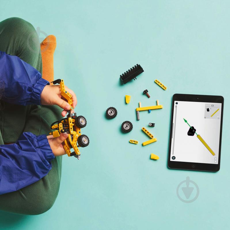 Конструктор LEGO Technic Экскаватор-погрузчик 42197 - фото 11