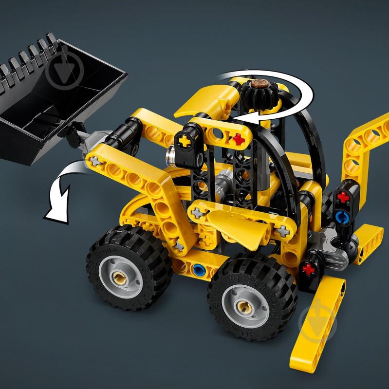Конструктор LEGO Technic Экскаватор-погрузчик 42197 - фото 15