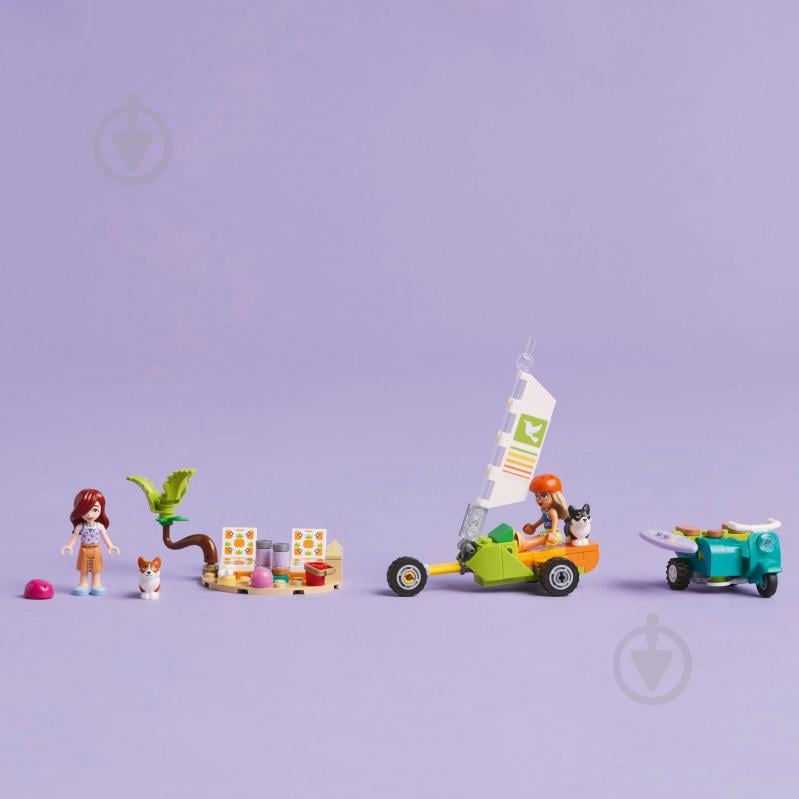 Конструктор LEGO Friends Собачі пригоди на серфі та скутері 42641 - фото 12 Конструктор LEGO Friends Собачі пригоди на серфі та скутері 42641 - фото 12