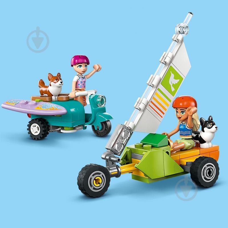 Конструктор LEGO Friends Собачі пригоди на серфі та скутері 42641 - фото 15 Конструктор LEGO Friends Собачі пригоди на серфі та скутері 42641 - фото 15