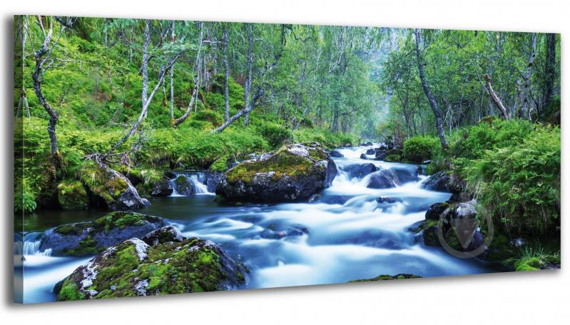 Картина Гірський струмок 57x150 см YS-Art - фото 2