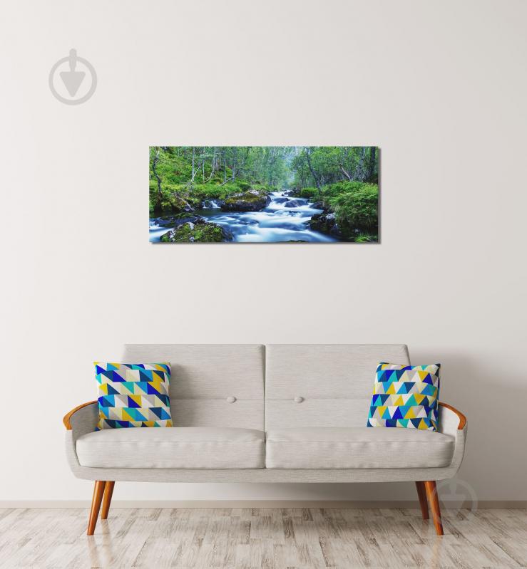 Картина Гірський струмок 57x150 см YS-Art - фото 3
